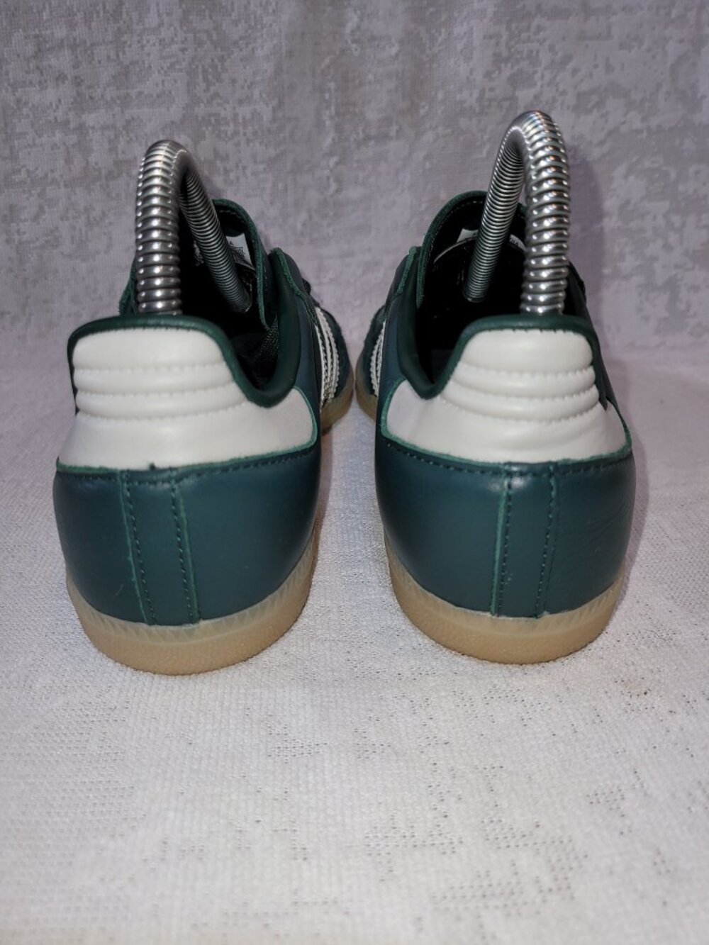 Adidas Samba OG Mineral Green Off White Putty Gray JI4469 Big Kids Size 5 Shoes - Picture 11 of 16